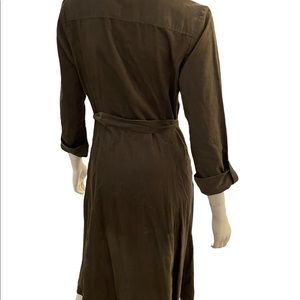 Loft long corduroy dress size S